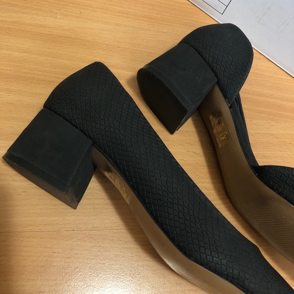 Call It Spring | Black vegan leather pumps Size 6 - Picture 6 of 7